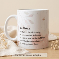 Coleção Pastor(a) Personalizada com Foto | Gratidão e Ministério Coleção Pastor(a) Personalizada com Foto | Gratidão e Ministério