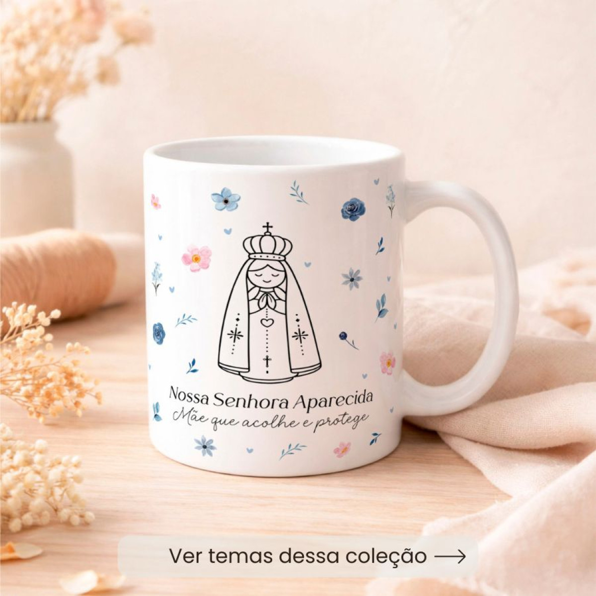 Coleção Santinhos Personalizada com Foto | Devoção e Fé 