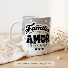 Coleção Família Personalizada com Foto Coleção Família Personalizada com Foto