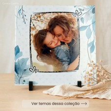 Azulejo Mãe Personalizado com Foto 15x15 cm Arte, Foto, Texto Azulejo Mãe Personalizado com Foto 15x15 cm Arte, Foto, Texto