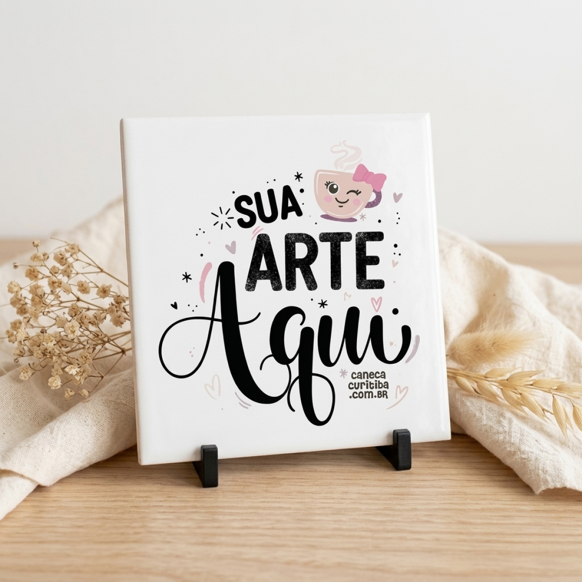 Azulejos Decorativos - Personalize com sua Foto ou Frase