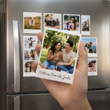 Imã de Geladeira Fotográfico Personalizado 8x9 cm Imã de Geladeira Fotográfico Personalizado 8x9 cm