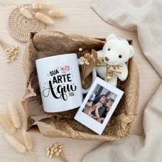 Kit Presente Caneca Personalizada e Porta-Retrato Polaroid Kit Presente Caneca Personalizada e Porta-Retrato Polaroid