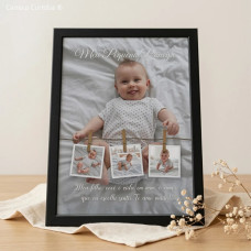 Quadro Personalizado com Foto 25x34 cm com Moldura Quadro Personalizado com Foto 25x34 cm com Moldura